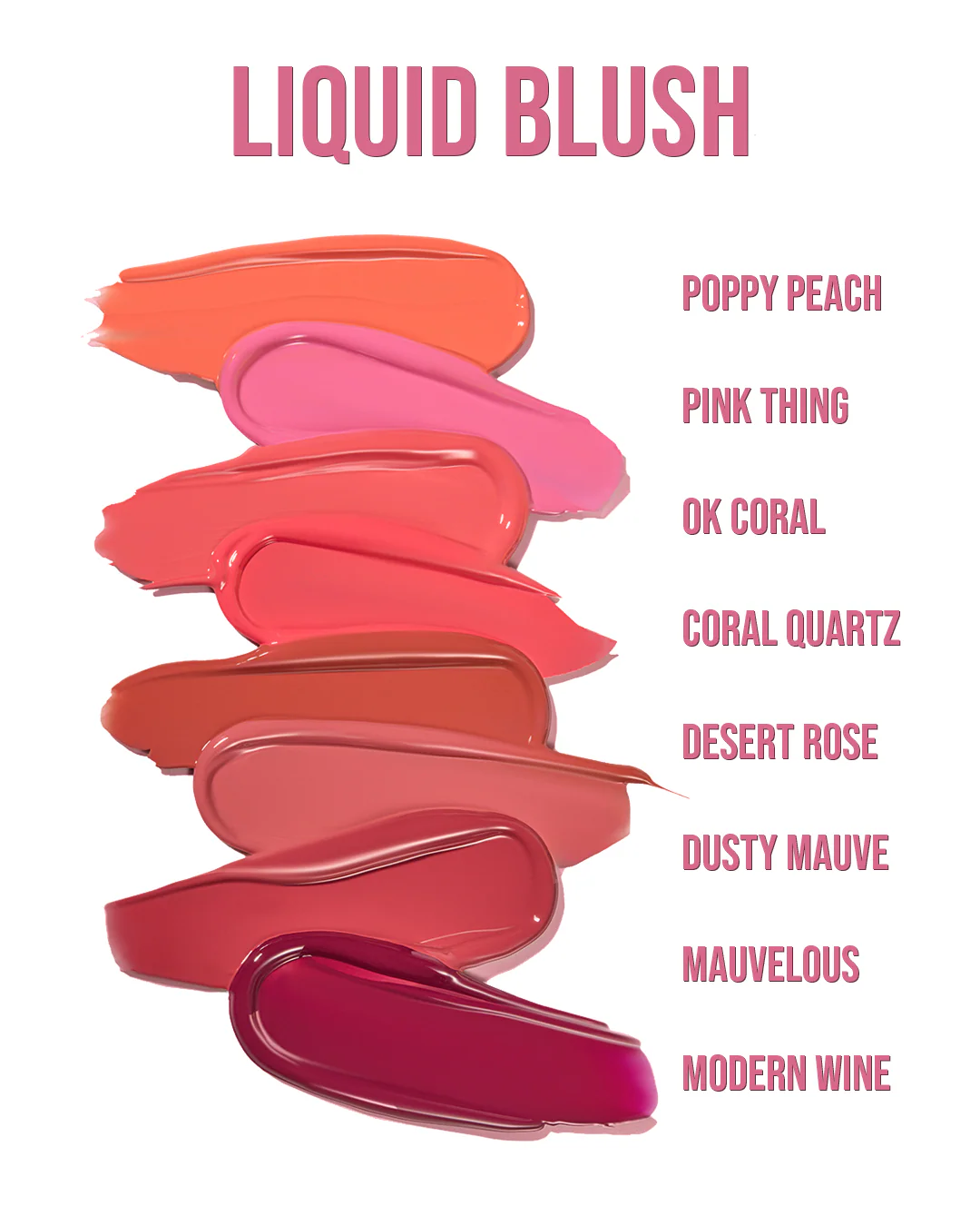 Blush liquide