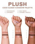 Palette plush 4 couleurs