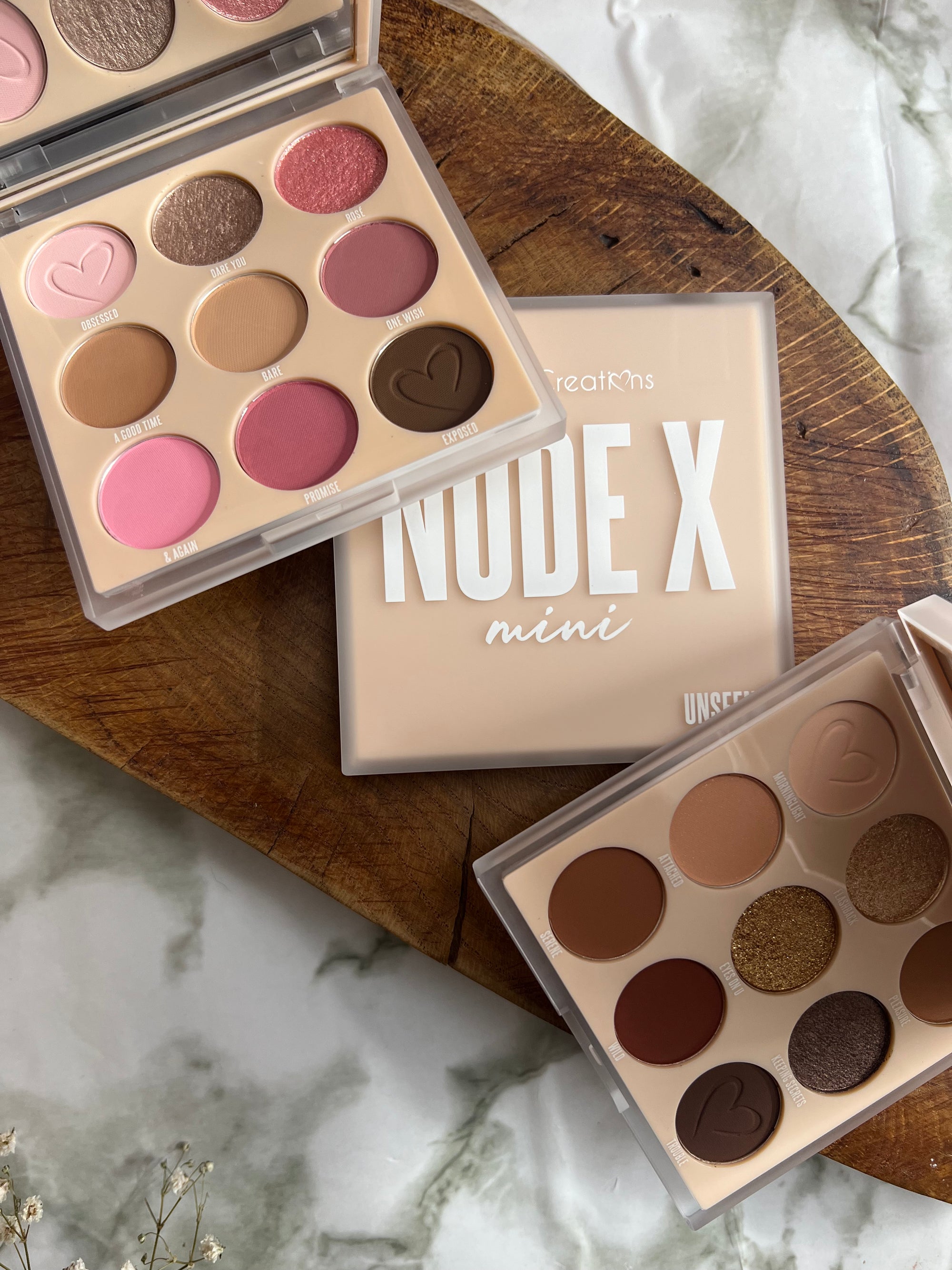 Nude x - mini palette