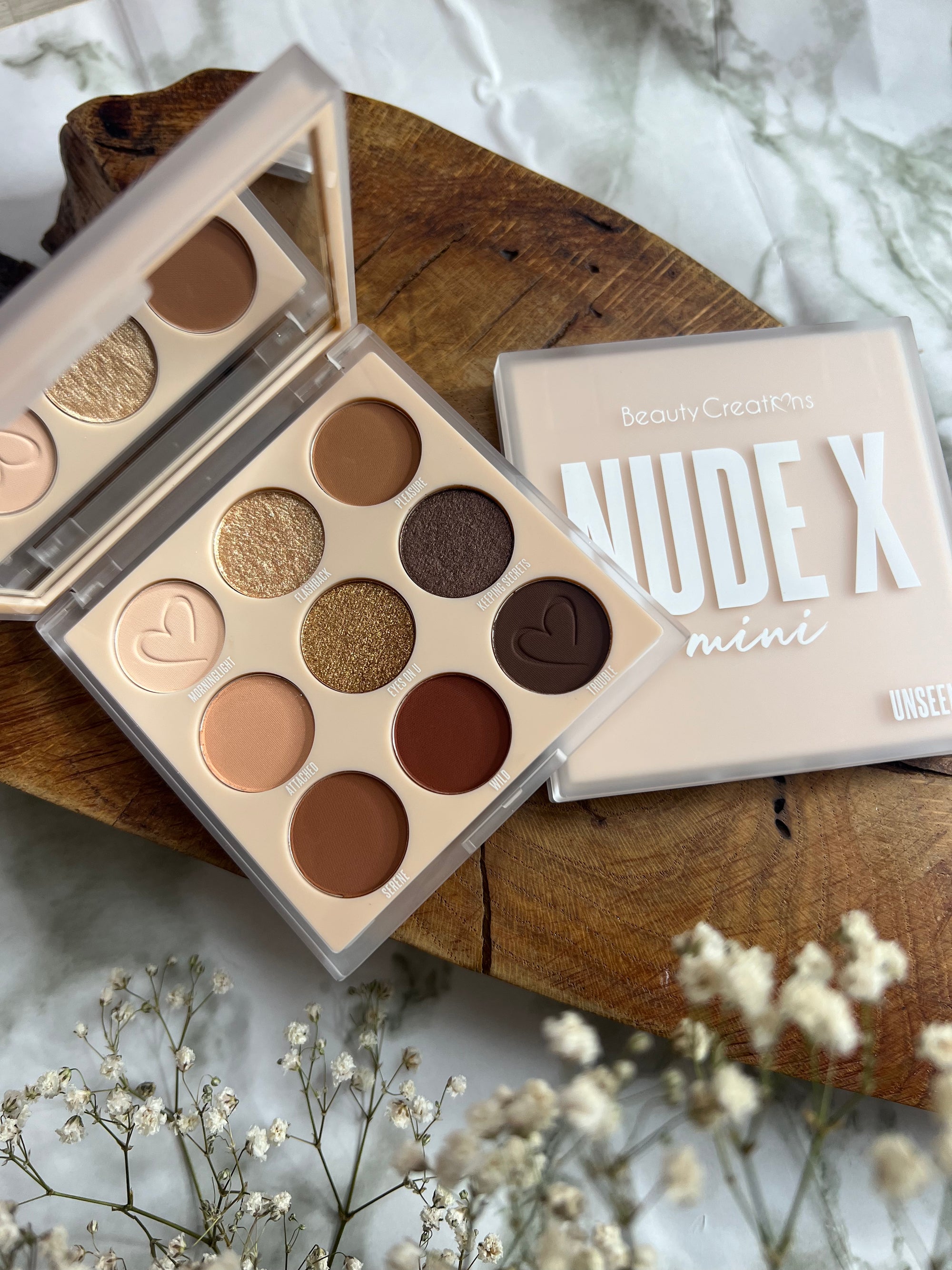 Nude x - mini palette