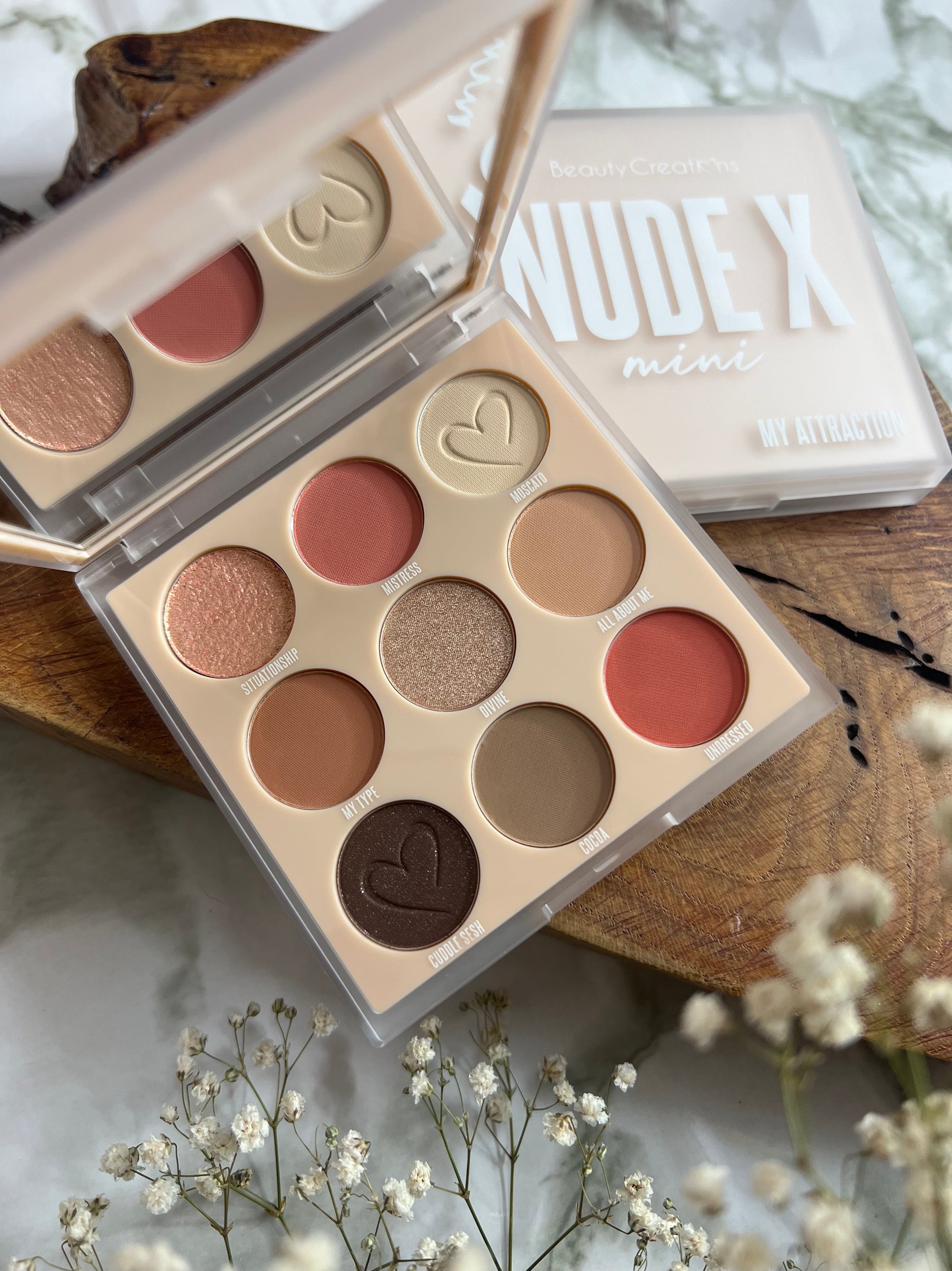 Nude x - mini palette
