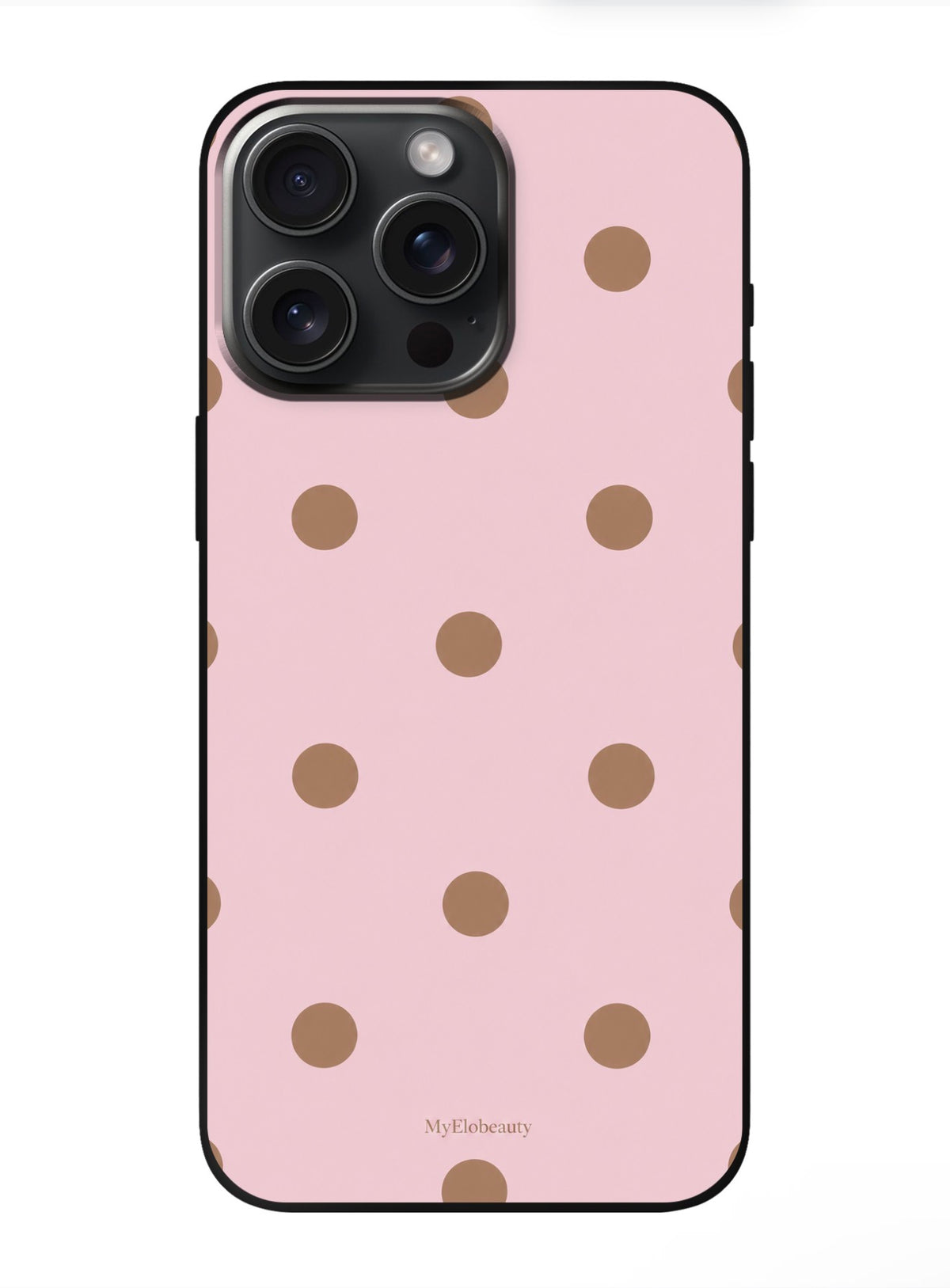 Pink Mocha Dots