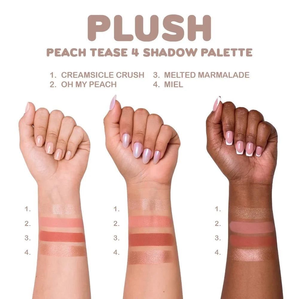Palette plush 4 couleurs