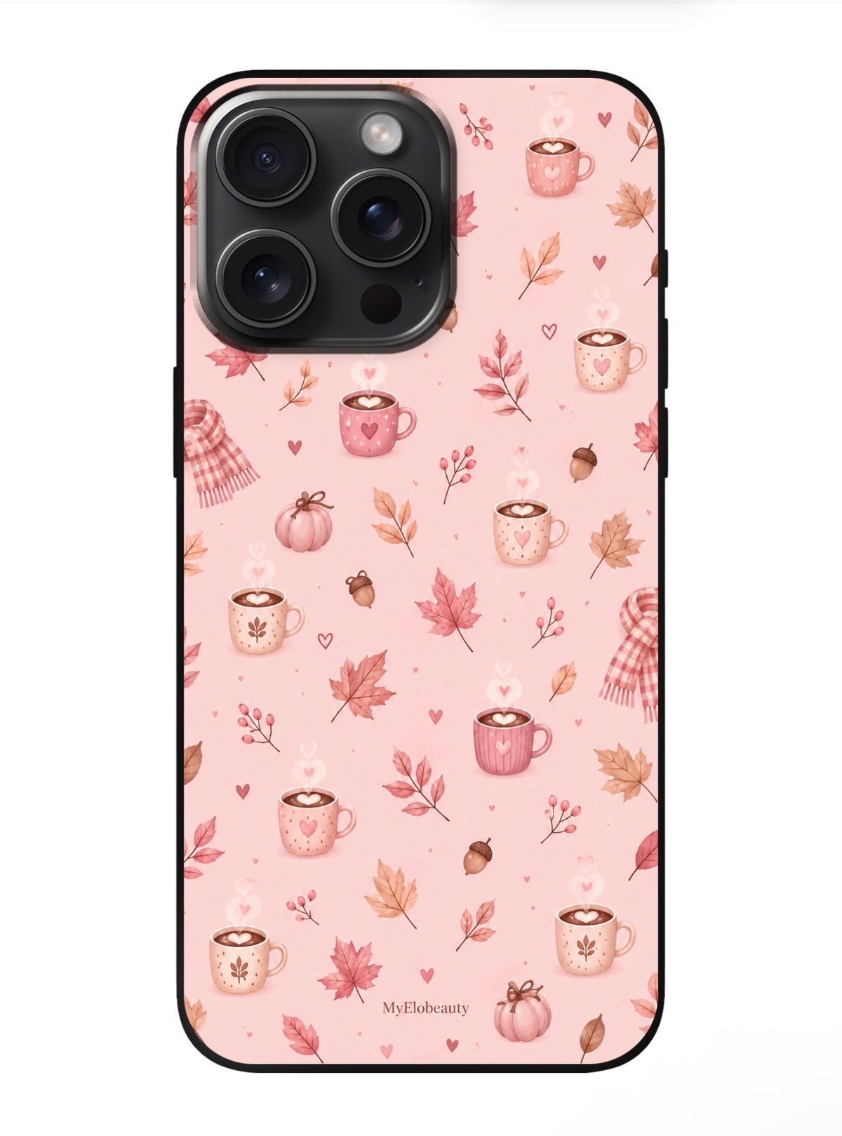 Pink Autumn Latte