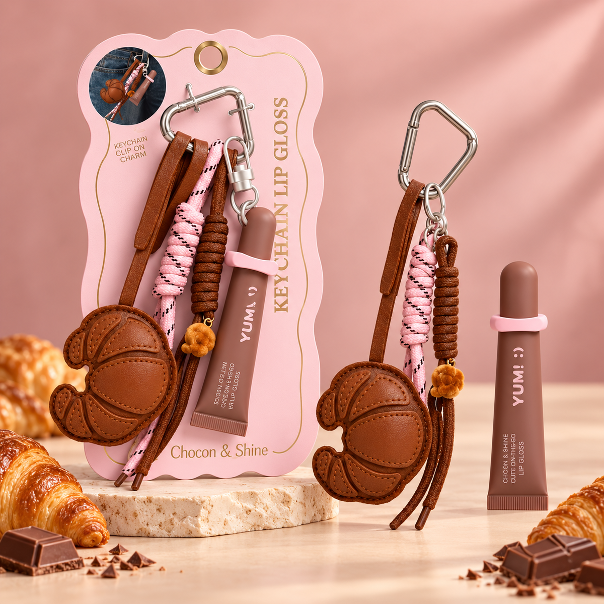 Coffret lip gloss -Capuccino