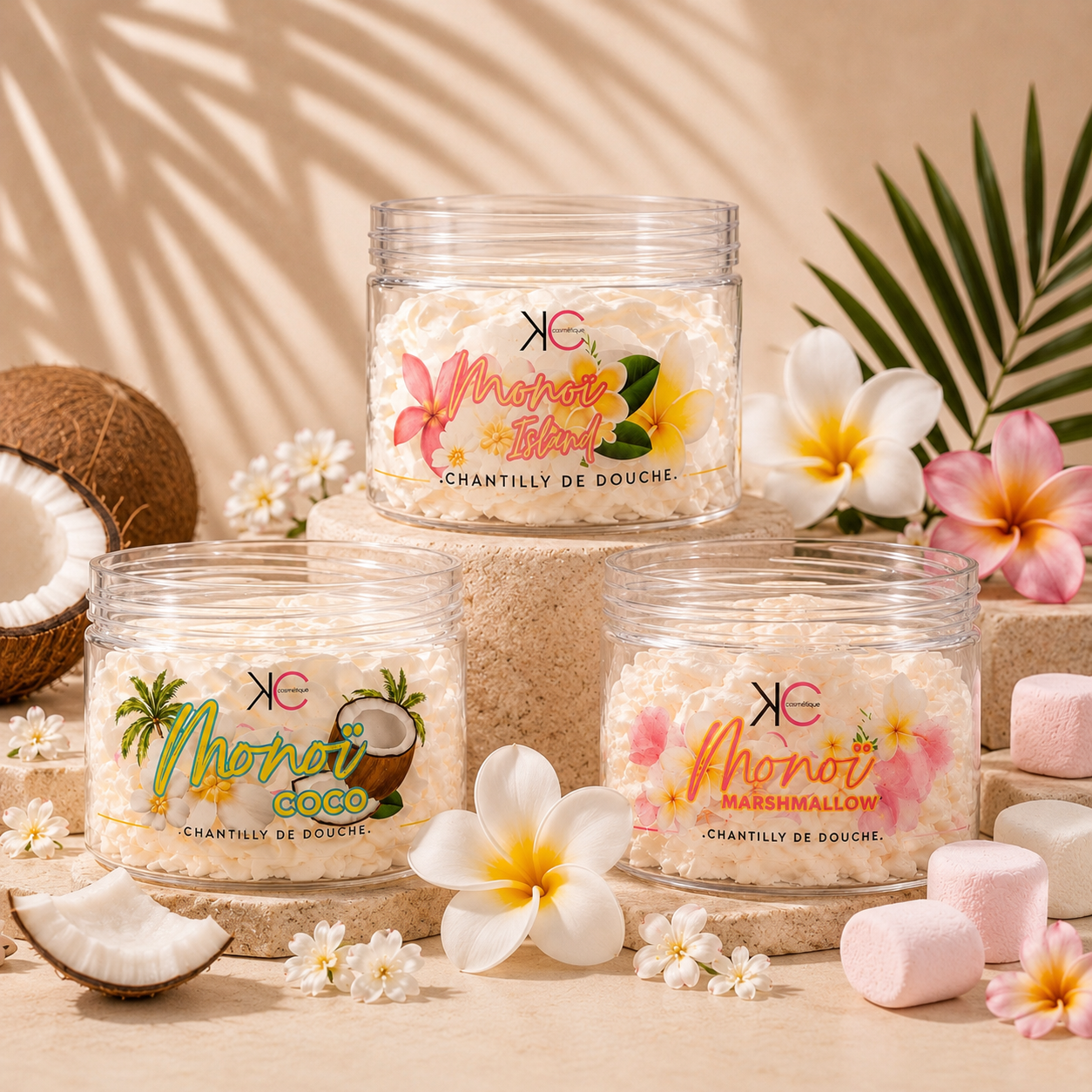 Chantilly de douche - Monoï Summer