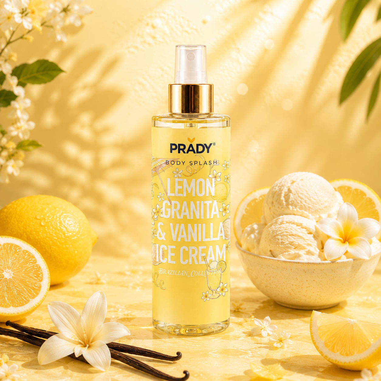 Lemon granita &amp; Vanille