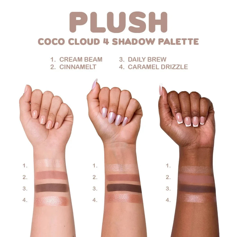 Palette plush 4 couleurs