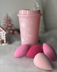 Beauty Blender Cup Holly Jolly